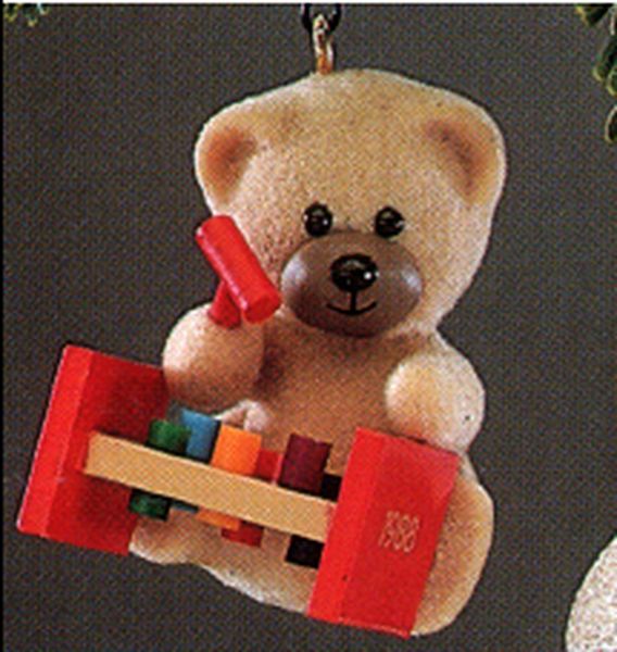Aunt Krismas 'Baby's Second Christmas' ornament by Sharon Pike. Year: 1988 - N/A series #0. 'No Box' condition.