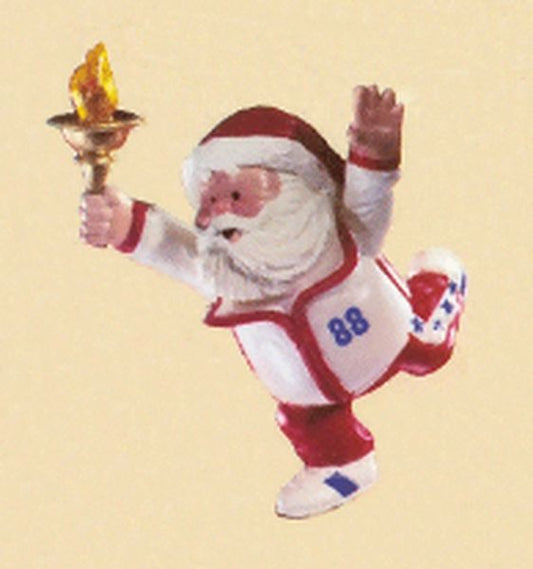 Aunt Krismas 'Go For The Gold' ornament by Bob Siedler. Year: 1988 - N/A series #0. 'Mint In Box' condition.