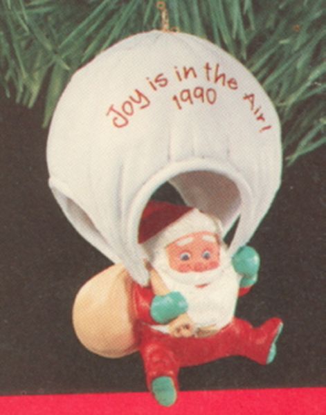 Aunt Krismas 'Joy Is in the Air' ornament by Ken Crow. Year: 1990 - N/A series #0. 'No Box' condition.
