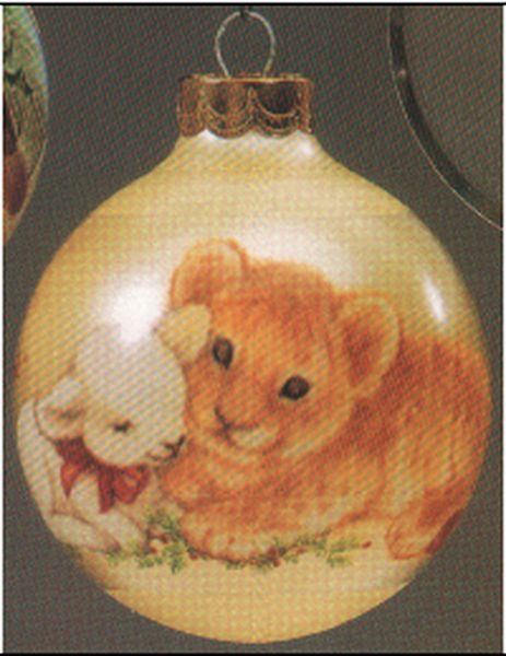 Aunt Krismas 'Peaceful Kingdom' ornament by Hallmark. Year: 1990 - N/A series #0. 'No Box' condition.