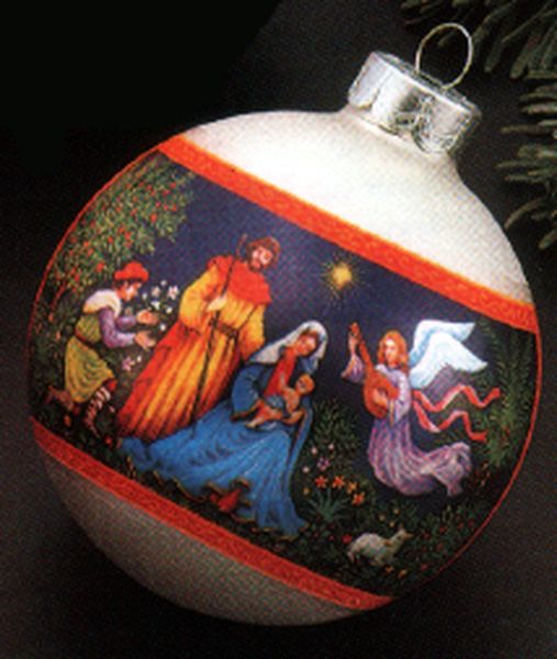 Aunt Krismas 'Nativity' ornament by Hallmark. Year: 1978 - N/A series #0. 'No Box' condition.