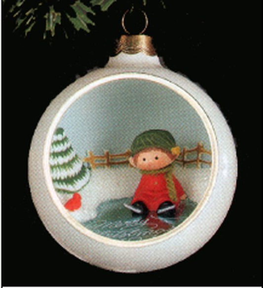 Aunt Krismas 'Panorama Ball' ornament by Hallmark. Year: 1978 - N/A series #0. 'No Box' condition.