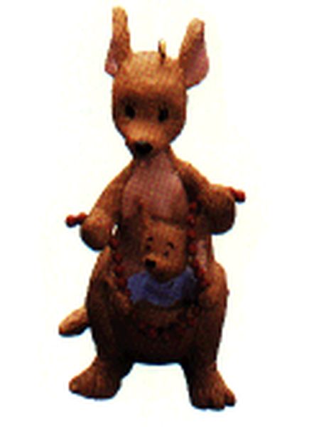Aunt Krismas 'Kanga and Roo' ornament by Bob Siedler. Year: 1991 - N/A series #0. 'Mint In Box' condition.