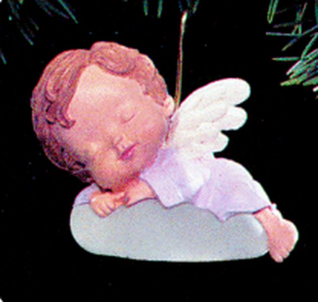 Aunt Krismas 'Iris' ornament by Mary Hamilton, Robert Chad. Year: 1991 - Mary's Angels series #4. 'No Box' condition.