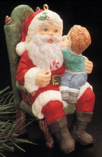Aunt Krismas 'Secrets For Santa - L.E.' ornament by Anita Marra Rogers. Year: 1991 - N/A series #0. 'Mint In Box' condition.
