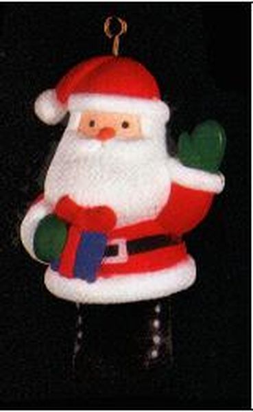 Aunt Krismas 'Santa (Little Trimmer)' ornament by Sue Tague. Year: 1978 - N/A series #0. 'No Box' condition.