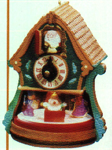 Aunt Krismas 'Enchanted Clock' ornament by Ken Crow. Year: 1992 - N/A series #0. 'No Box' condition.