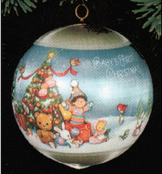 Aunt Krismas 'Baby's First Christmas' ornament by Hallmark. Year: 1979 - N/A series #0. 'No Box' condition.