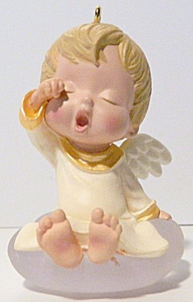 Aunt Krismas 'Lily' ornament by Mary Hamilton, Robert Chad. Year: 1992 - Mary's Angels series #5. 'Mint In Box' condition.