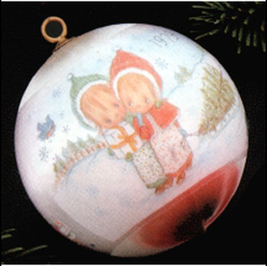 Aunt Krismas 'Holiday Fun' ornament by Hallmark. Year: 1979 - Betsey Clark series #7. 'No Box' condition.