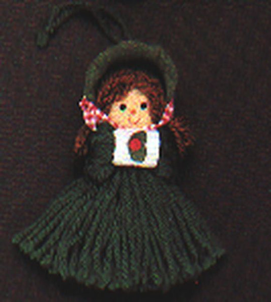 Aunt Krismas 'Green Girl' ornament by Hallmark. Year: 1979 - N/A series #0. 'No Box' condition.