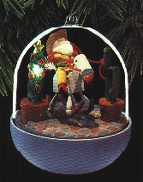 Aunt Krismas 'Home on the Range' ornament by Linda Sickman. Year: 1993 - N/A series #0. 'No Box' condition.