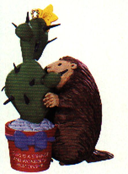 Aunt Krismas 'Strange and Wonderful Love' ornament by Linda Sickman. Year: 1993 - N/A series #0. 'No Box' condition.