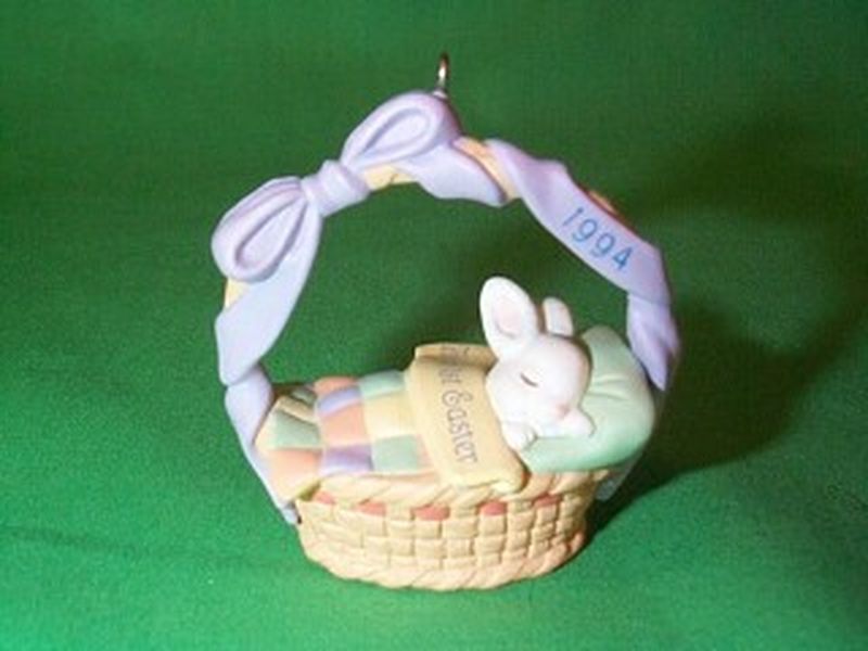 Aunt Krismas 'Baby's First Easter' ornament by John (Collin) Francis. Year: 1994 - N/A series #0. 'Mint In Box' condition.