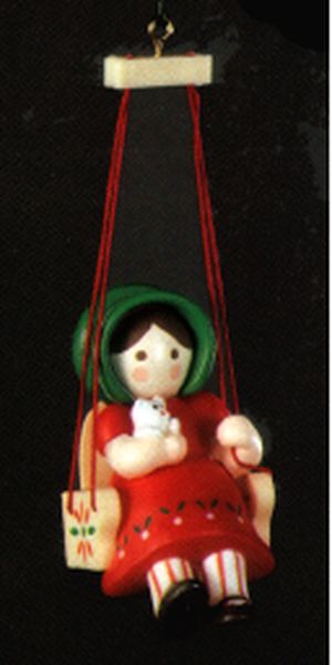 Aunt Krismas 'Christmas Is for Children' ornament by Hallmark. Year: 1980 - N/A series #0. 'No Box' condition.