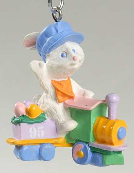 Aunt Krismas 'Easter Eggspress' ornament by Bob Siedler. Year: 1995 - N/A series #0. 'Mint In Box' condition.