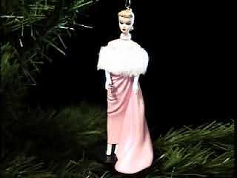 Aunt Krismas 'Enchanting Evening' ornament by Patricia Andrews. Year: 1996 - Barbie series #3. 'Mint In Box' condition.
