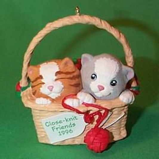 Aunt Krismas 'Close-Knit Friends' ornament by Katrina Bricker. Year: 1996 - N/A series #0. 'No Box' condition.