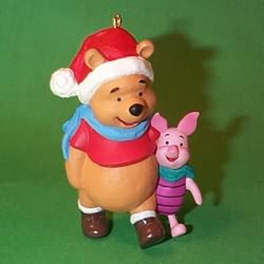 Aunt Krismas 'Winnie the Pooh and Piglet' ornament by Bob Siedler. Year: 1996 - Winnie the Pooh Collection  series #0. 'Mint In Box' condition.