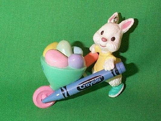 Aunt Krismas 'Hippity-Hop Delivery (Crayola)' ornament by Ken Crow. Year: 1996 - N/A series #0. 'Mint In Box' condition.