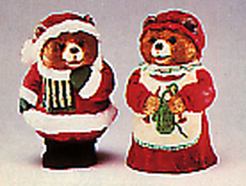 Aunt Krismas 'Mr. and Mrs. Claus Bears' ornament by Hallmark. Year: 1996 - N/A series #0. 'Mint In Box' condition.