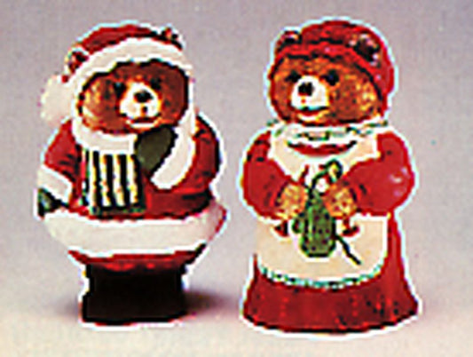 Aunt Krismas 'Mr. and Mrs. Claus Bears' ornament by Hallmark. Year: 1996 - N/A series #0. 'Mint In Box' condition.