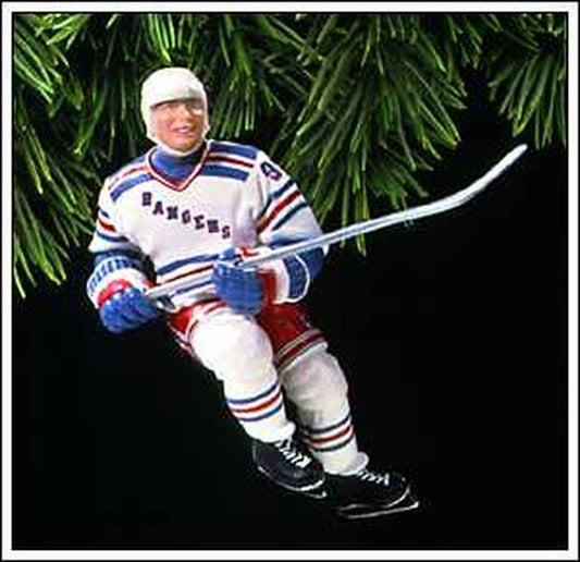 Aunt Krismas 'Wayne Gretsky' ornament by Duane Unruh. Year: 1997 - Hockey Greats series #1. 'Mint In Box' condition.