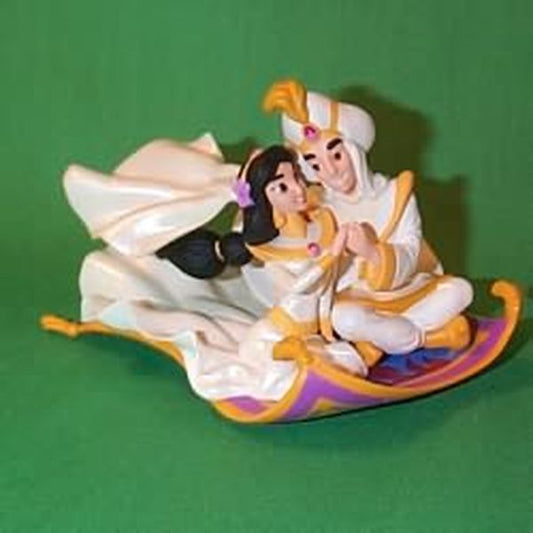 Aunt Krismas 'Jasmine & Aladdin' ornament by Anita Marra Rogers. Year: 1997 - N/A series #0. 'Mint In Box' condition.