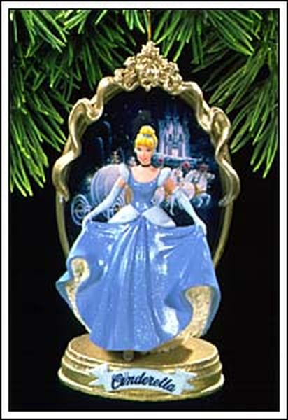 Aunt Krismas 'Cinderella' ornament by Ken Crow. Year: 1997 - The Enchanted Memories series #1. 'Mint In Box' condition.