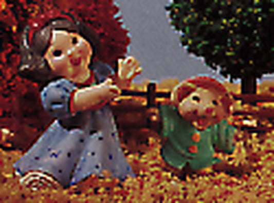 Aunt Krismas 'Snow White and Dancing DwarfWalt Disney’s Snow White' ornament by Joanne Eschrich. Year: 1997 - N/A series #0. 'Mint In Box' condition.