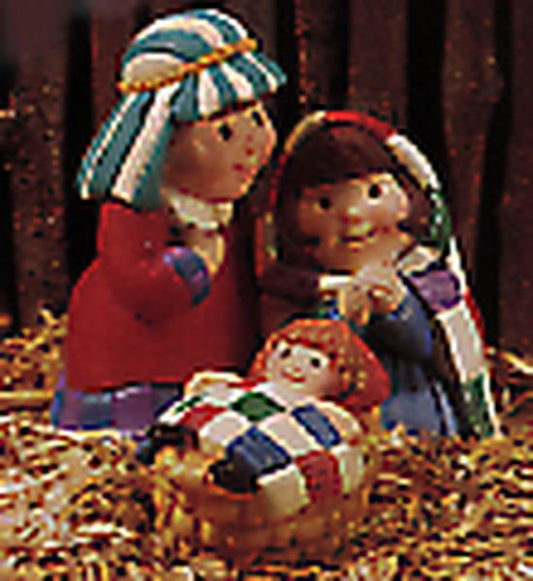 Aunt Krismas 'The Nativity' ornament by Tammy Haddix. Year: 1997 - N/A series #0. 'Mint In Box' condition.