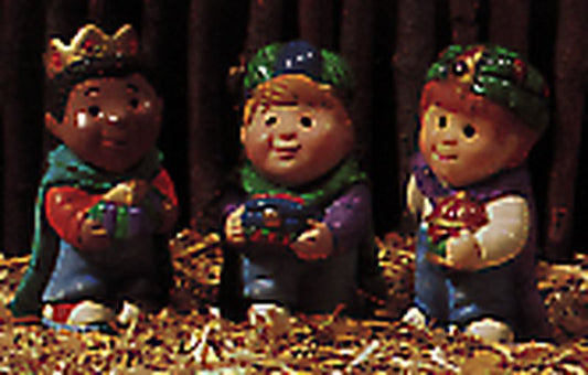 Aunt Krismas 'Three Wee Kings' ornament by Tammy Haddix. Year: 1997 - N/A series #0. 'Mint In Box' condition.