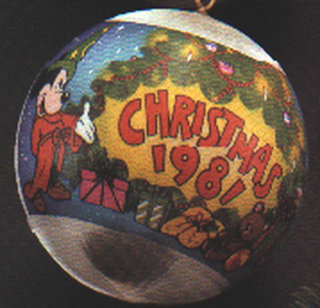 Aunt Krismas 'Disney' ornament by Hallmark. Year: 1981 - N/A series #0. 'Mint In Box' condition.