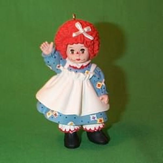 Aunt Krismas 'Mop Top Wendy' ornament by John (Collin) Francis . Year: 1998 - Madame Alexander series #3. 'Mint In Box' condition.
