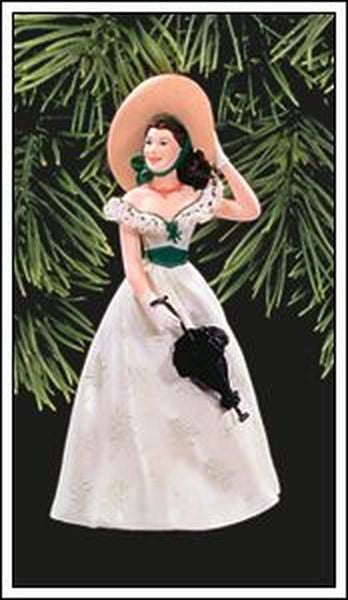Aunt Krismas 'Scarlett O'Hara' ornament by Patricia Andrews. Year: 1998 - Scarlett O'Hara series #2. 'Mint In Box' condition.
