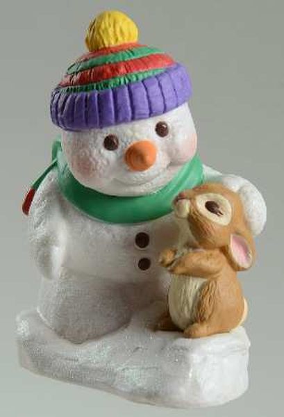 Aunt Krismas 'Snow Buddies' ornament by Tammy Haddix. Year: 1998 - Snow Buddies series #1. 'No Box' condition.