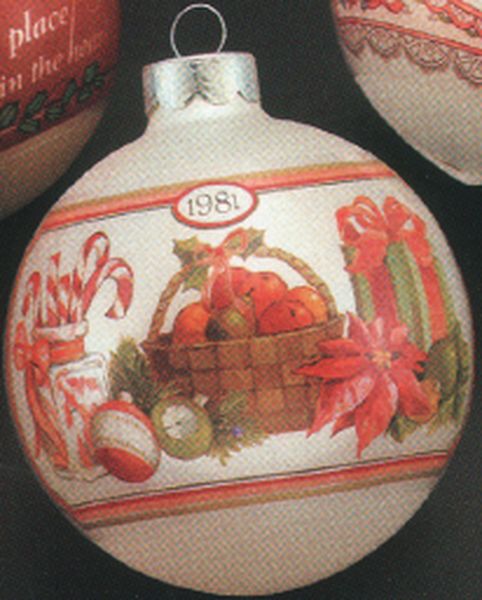 Aunt Krismas 'Grandparents' ornament by Hallmark. Year: 1981 - N/A series #0. 'No Box' condition.