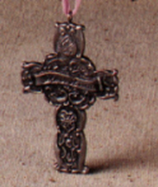 Aunt Krismas 'Victorian Cross' ornament by Duane Unruh. Year: 1998 - N/A series #0. 'Mint In Box' condition.