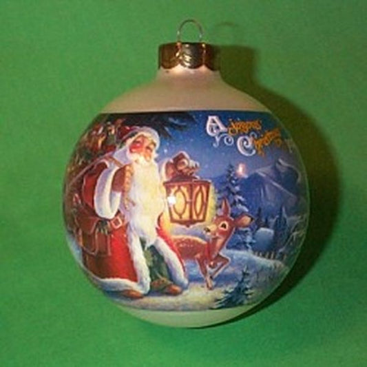 Aunt Krismas 'A Joyous Christmas' ornament by Tracy Larsen. Year: 1999 - N/A series #0. 'Slightly Damaged Box' condition.