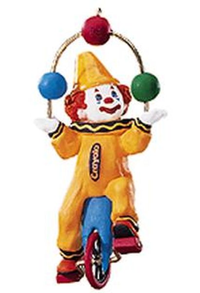 Aunt Krismas 'Clownin’ Around ' ornament by Sue Tague. Year: 1999 - N/A series #0. 'Mint In Box' condition.