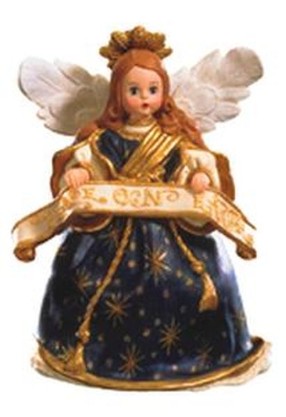 Aunt Krismas 'Angel of the Nativity' ornament by John (Collin) Francis. Year: 1999 - Madame Alexander Holiday Angels series #2. 'Mint In Box' condition.