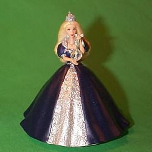 Aunt Krismas 'Millennium Princess Barbie' ornament by Anita Marra Rogers. Year: 1999 - Barbie  series #0. 'Mint In Box' condition.