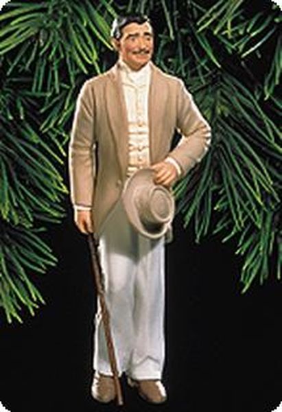 Aunt Krismas 'Rhett Butler' ornament by Patricia Andrews. Year: 1999 - Gone with the Wind  series #0. 'Mint In Box' condition.