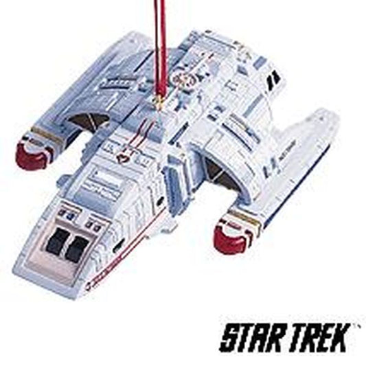 Aunt Krismas 'Star Trek Deep Space Nine' ornament by Lynn Norton. Year: 1999 - Star Trek Ships  series #0. 'Mint In Box' condition.