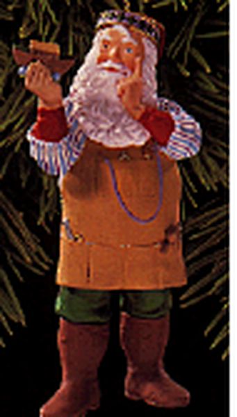 Aunt Krismas 'The Toymaker’s Gift' ornament by Robert Chad. Year: 1999 - N/A series #0. 'Mint In Box' condition.