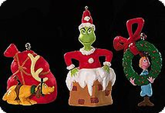 Aunt Krismas 'Merry Grinch-mas' ornament by Nello Williams. Year: 1999 - Dr. Seuss  series #0. 'Mint In Box' condition.
