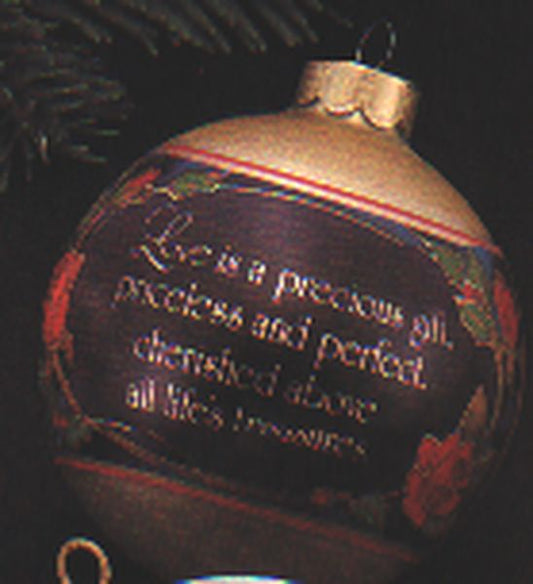 Aunt Krismas 'The Gift Of Love' ornament by Hallmark. Year: 1981 - N/A series #0. 'Mint In Box' condition.
