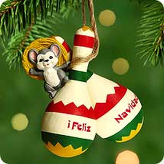 Aunt Krismas 'Feliz Navidad' ornament by Anita Marra Rogers. Year: 2000 - Feliz Navidad  series #0. 'Mint In Box' condition.