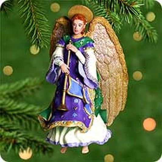 Aunt Krismas 'Graceful Glory' ornament by LaDene Votruba. Year: 2000 - Robert Haas Angels  series #0. 'Mint In Box' condition.