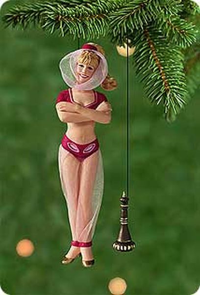 Aunt Krismas 'Jeannie - I Dream of Jeannie' ornament by Patricia Andrews. Year: 2000 - N/A series #0. 'Mint In Box' condition.